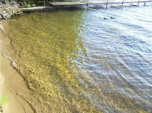 100 feet of pristine sand!