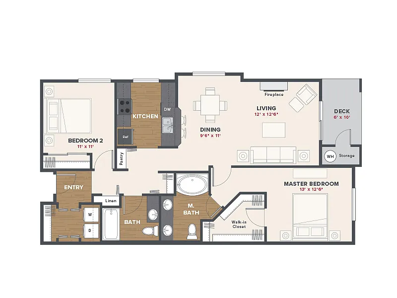 Floor plan Douglas