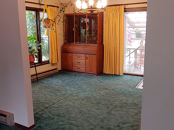 Dining room from living room