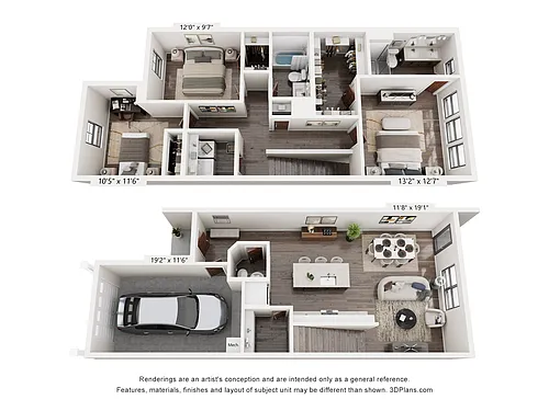 Floor plan Radiance