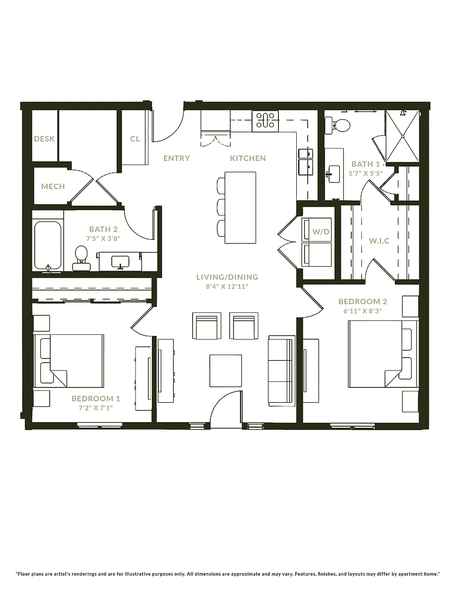 Floor plan B3