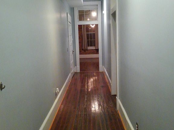 Wide Hall with bedroom at the end