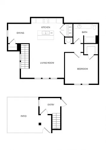 Floor plan Compass
