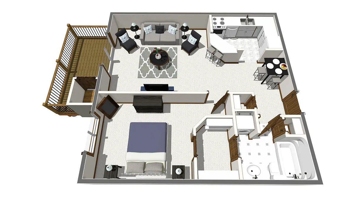Floor plan The Ellison