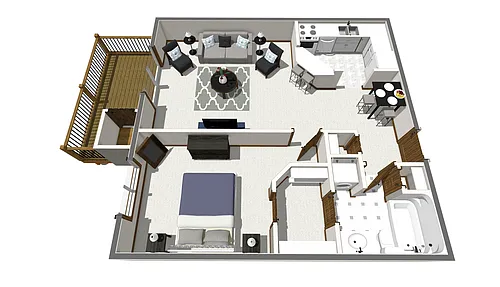 Floor plan The Ellison