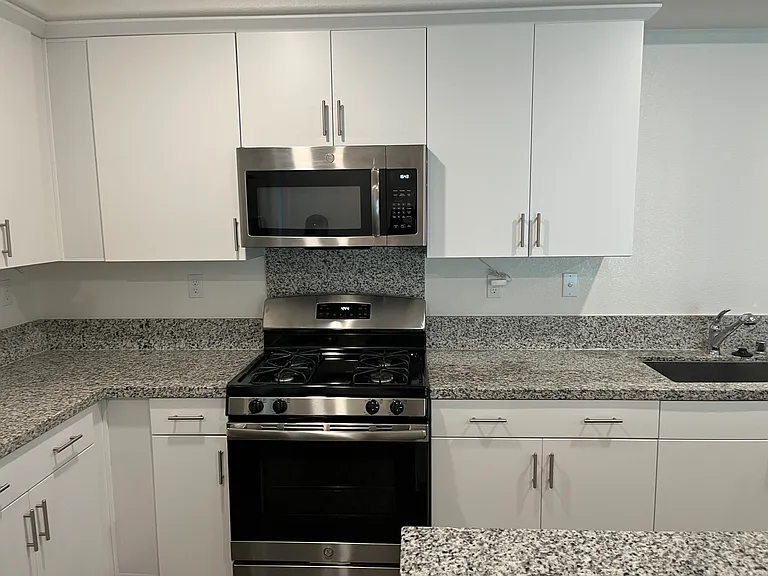 Kitchen with plenty of cabinet storage space