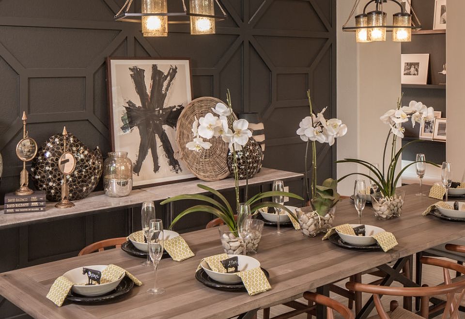 Plan 4132 Dining Room Harmony Model