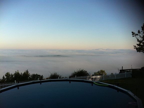 Fall, winter "Smokies" view