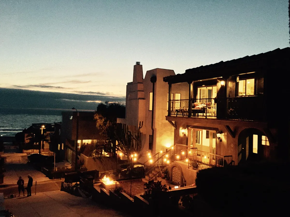 Front of walk street beach house - 221 24th St