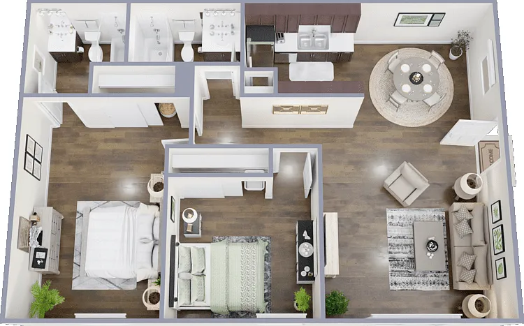 Type B Floorplan Diagram