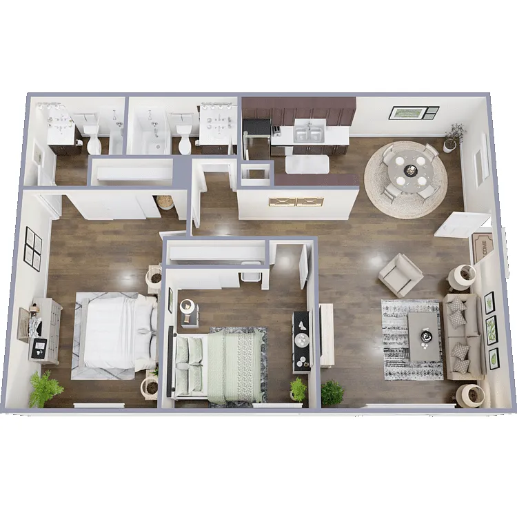 Floor plan Type B