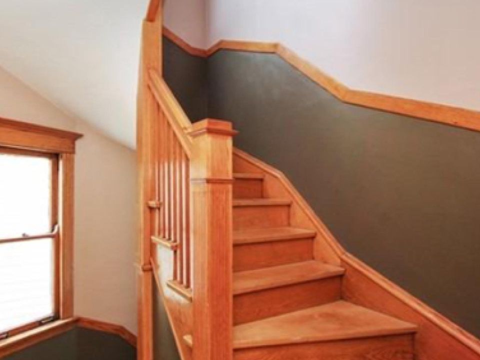 Stairs to apartments