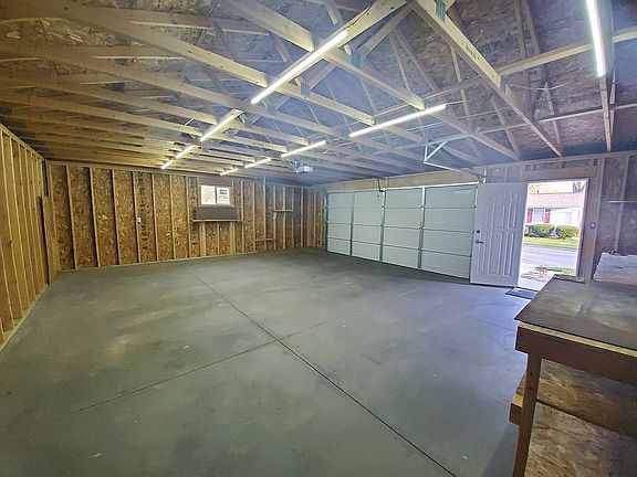 Inside of garage
