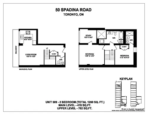 Floor plan 2 Bedroom