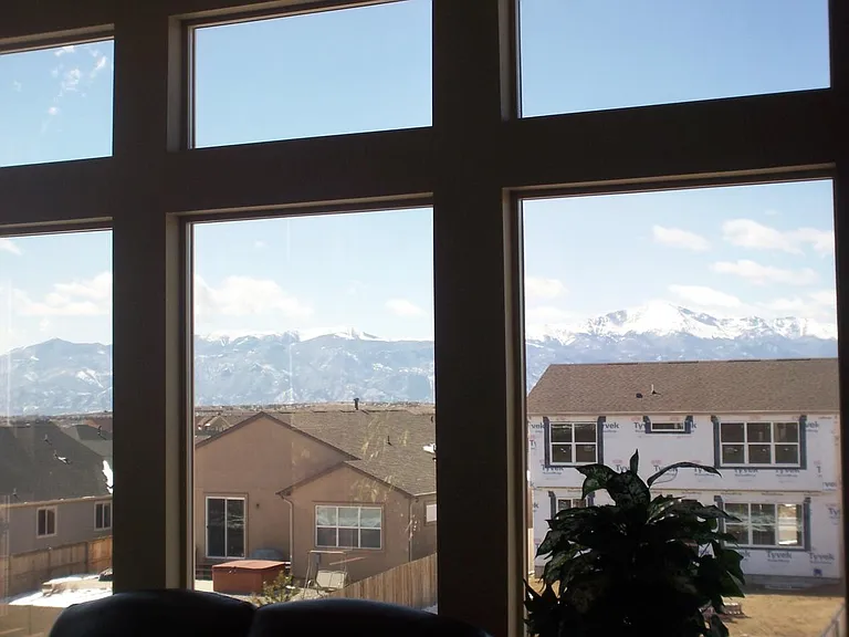 Mountain Views from inside