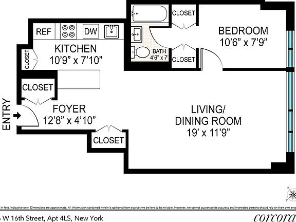 2nd image of 16 W 16th St APT 4LS