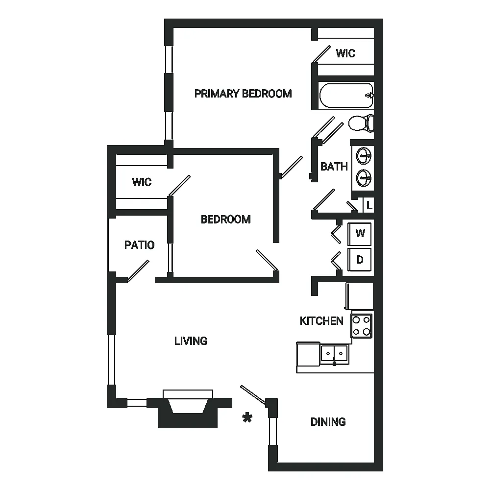 Floor plan B1