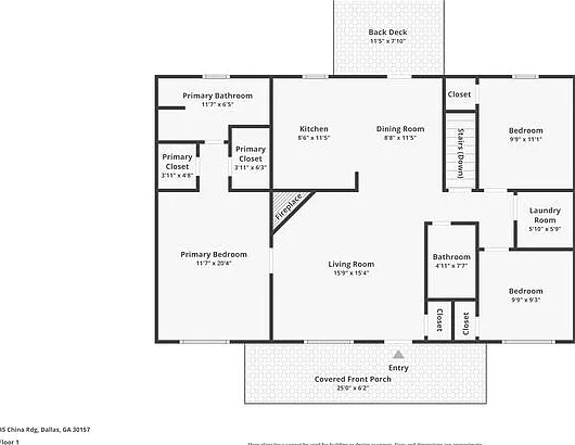 3 bed, 2.0 bath, 1188 sqft, $1,645 — Photo 2