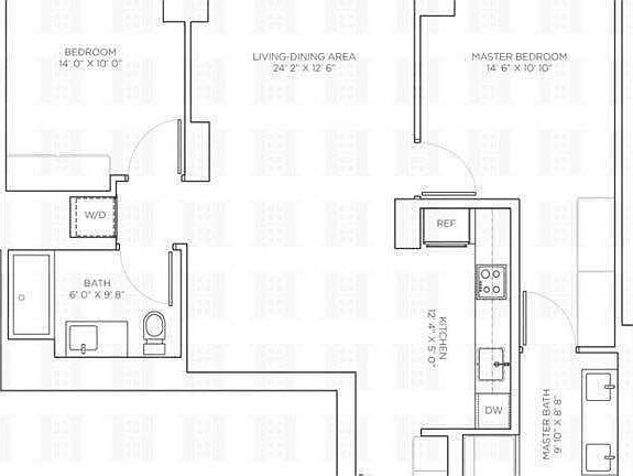 2nd image of 540 W 49th St APT 503N