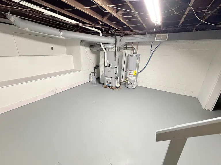 Basement Dry and can be used as living space.
