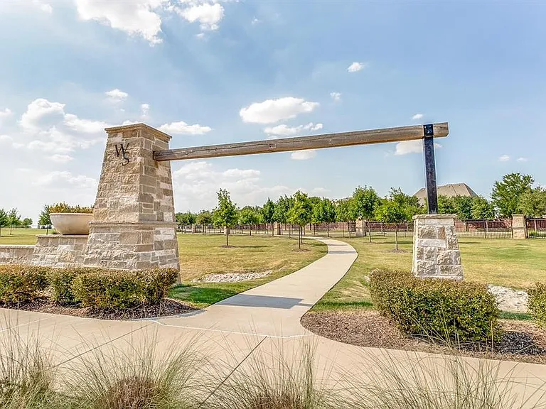 Community walking trail
