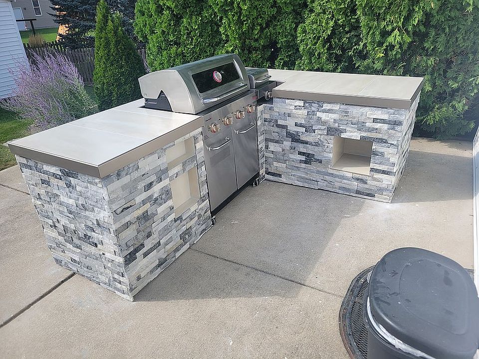 Permanent Outdoor Grill Area