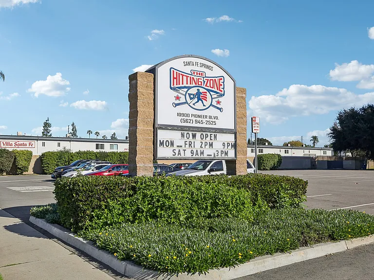 Prime neighborhood perk: walk on over to The Hitting Zone batting cages for outdoor fun