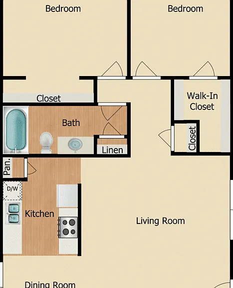 Plan 2 Floorplan Diagram