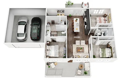 Floor plan Grand Maison
