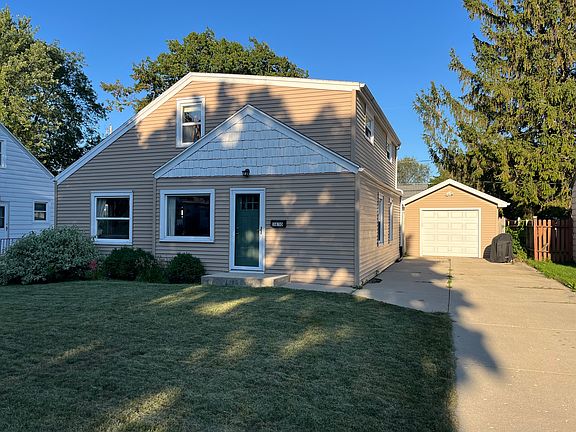 Front of House and Garage