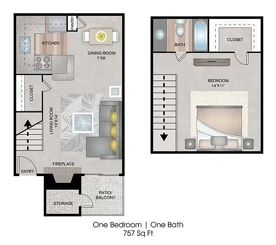 Floor plan B