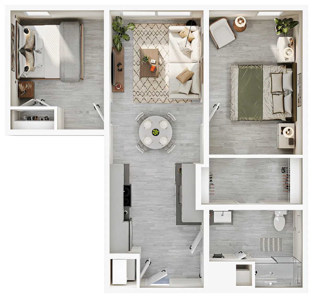 Floor plan B1