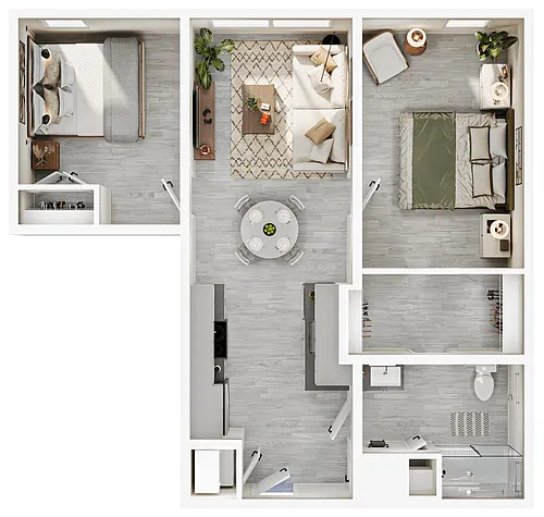 Floor plan B1