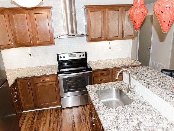 Freshly remolded kitchen