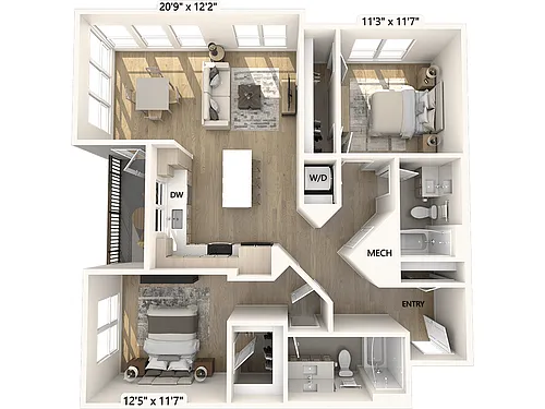 Floor plan B3 - Design Collection II