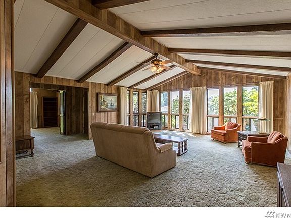 The library can be seen to the left of the photo and could easily be converted to a 3rd bedroom.