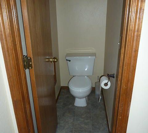 Master bathroom toilet