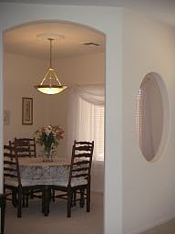 Entryway and Formal Dining Room