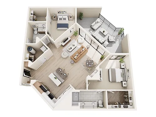 Floor plan C4