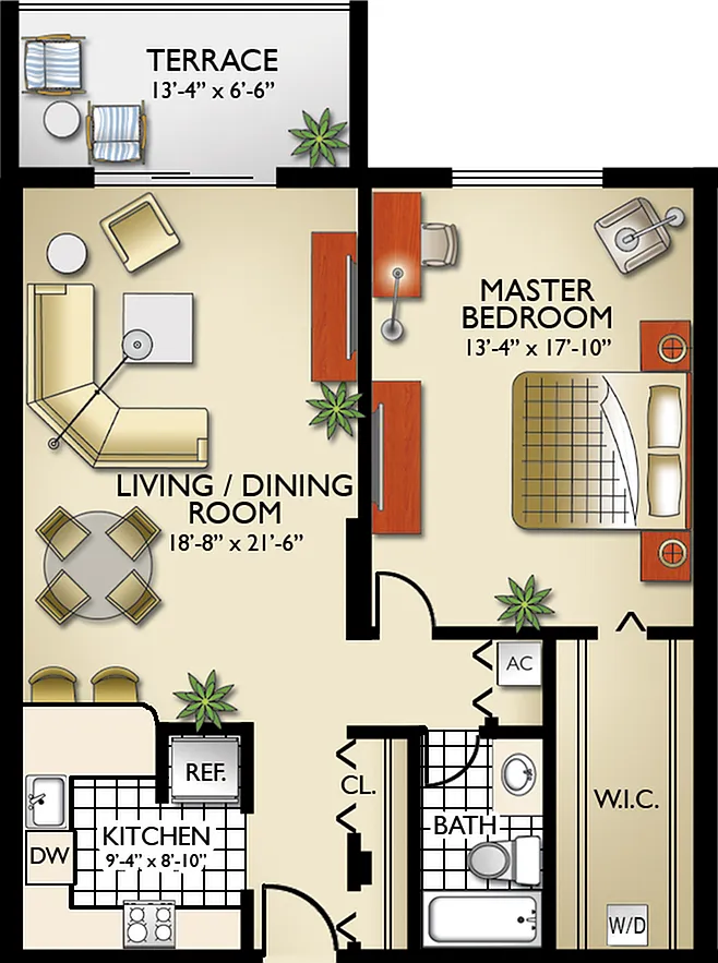 Floor plan Model A