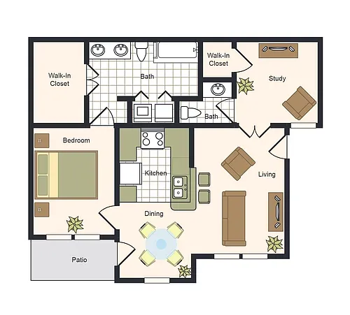 Floor plan C