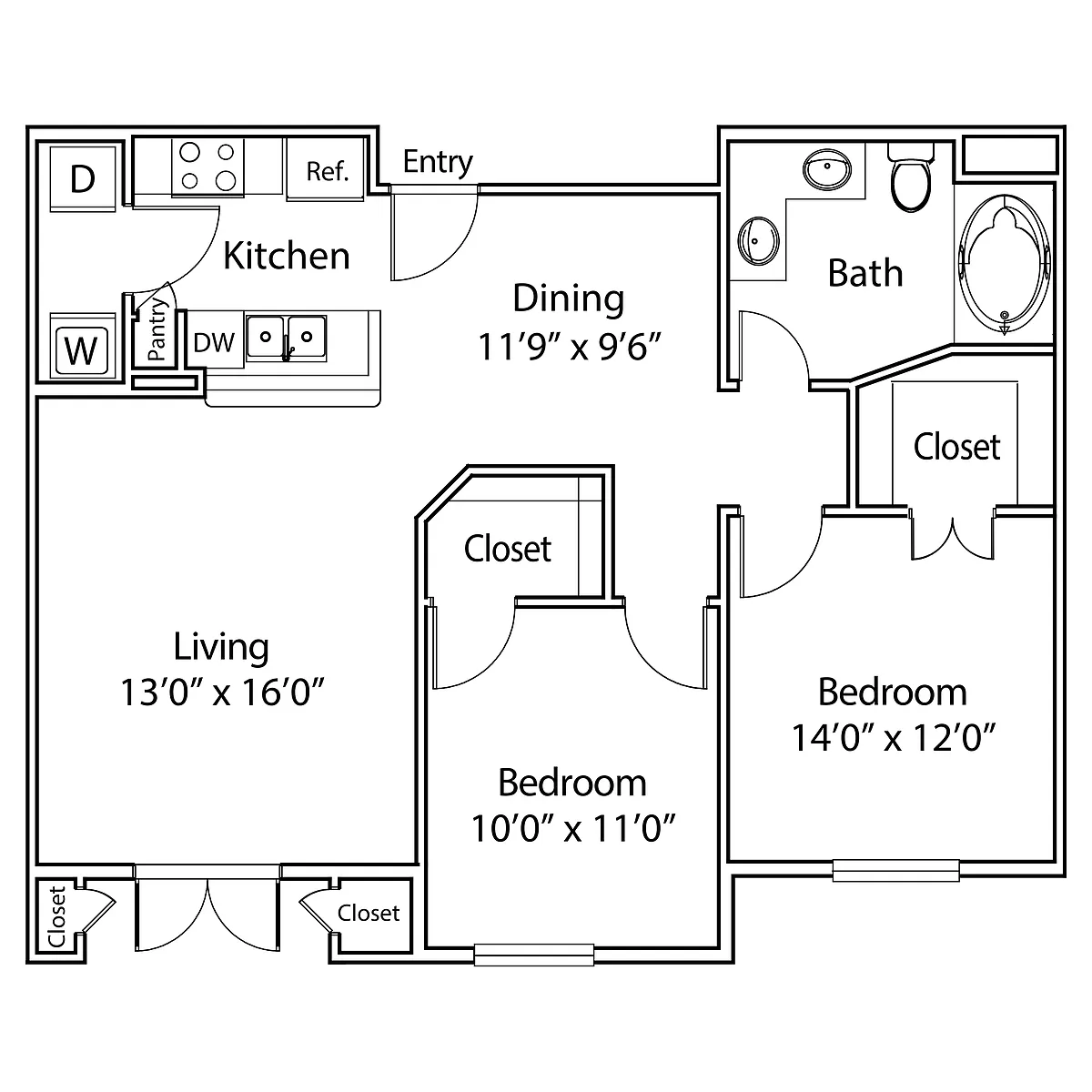 Floor plan B1