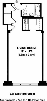 2nd image of 321 E 45th St APT 5E