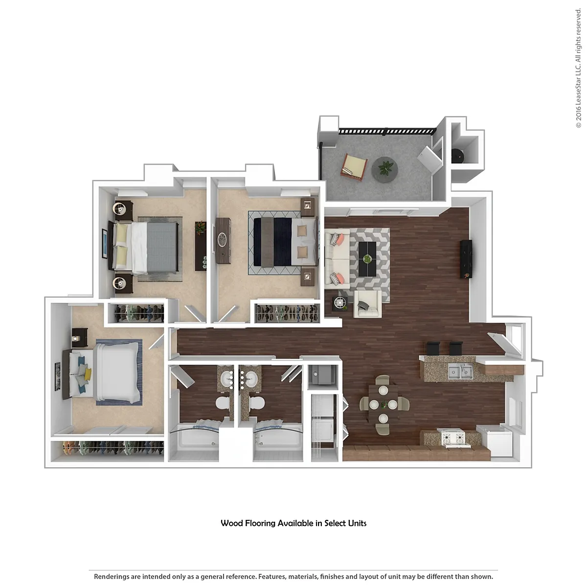 Floor plan C1