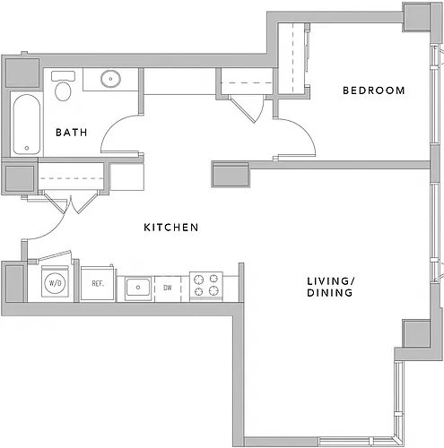 Floor plan 1BB
