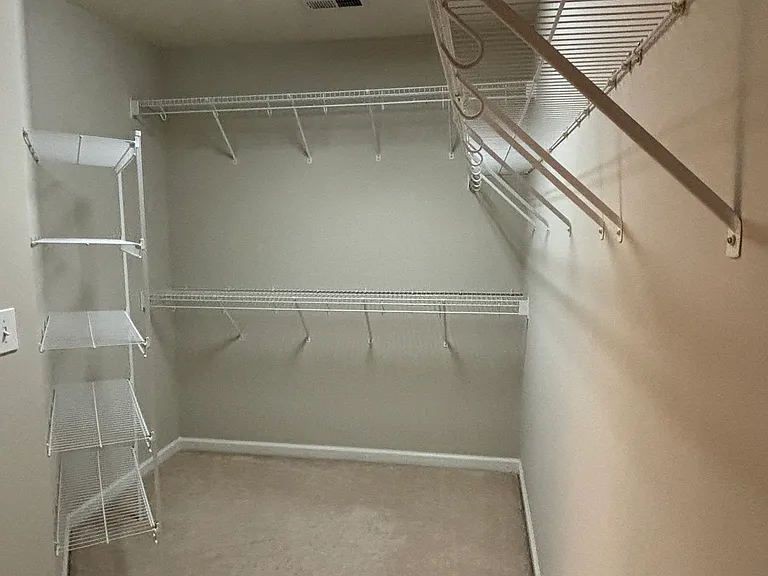 Master closet.
