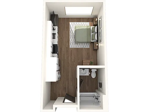 Floor plan Saddle