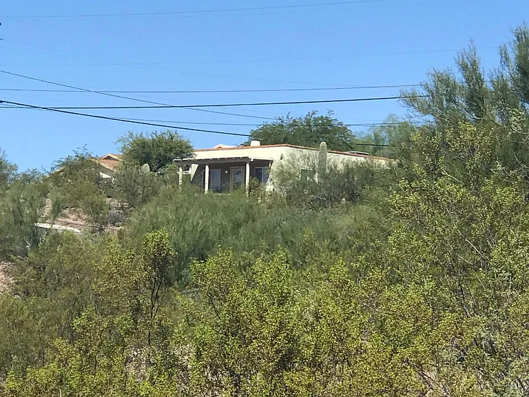 view of house looking west