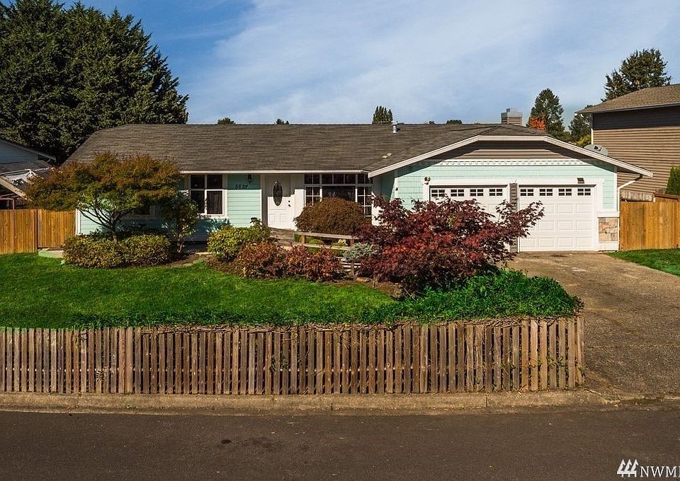 East facing rambler with fully fenced yard front and rear.  Extra parking to the right of the driveway for boat or RV