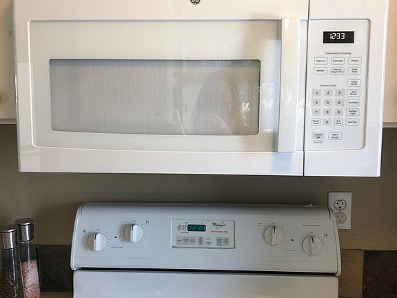New microwave recently installed